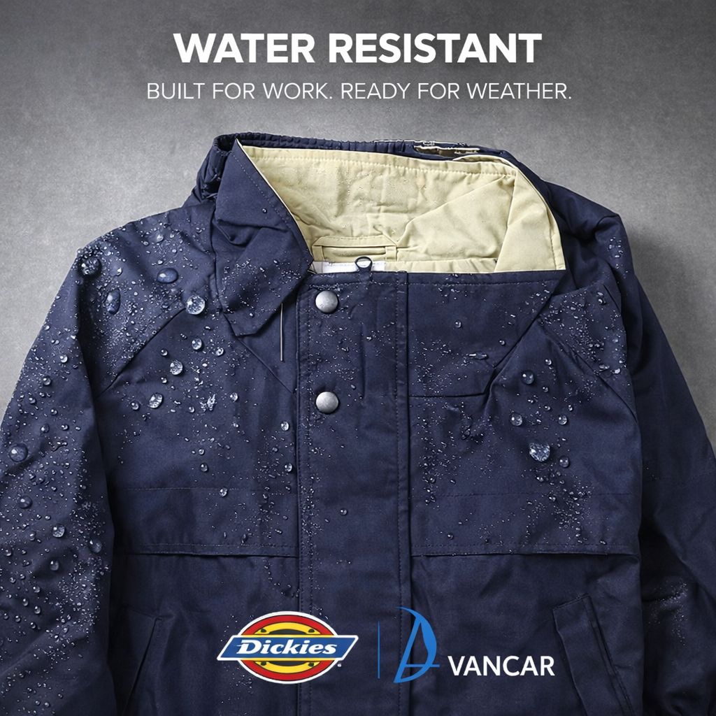 Dickies Men's Water Resistant 100% Nylon Jacket