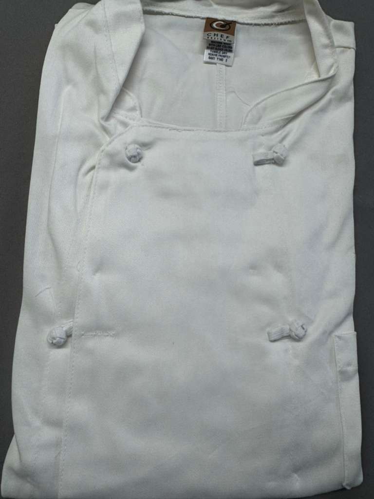 Chef Designs Men's Original Eight Knot Button Coat Chef Jacket