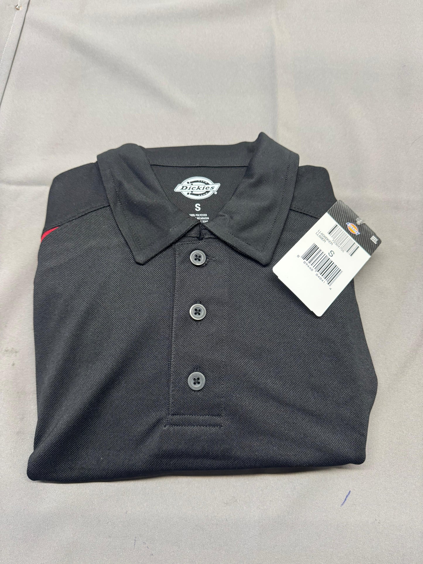 Dickies Men's Long Sleeve Polo Shirt