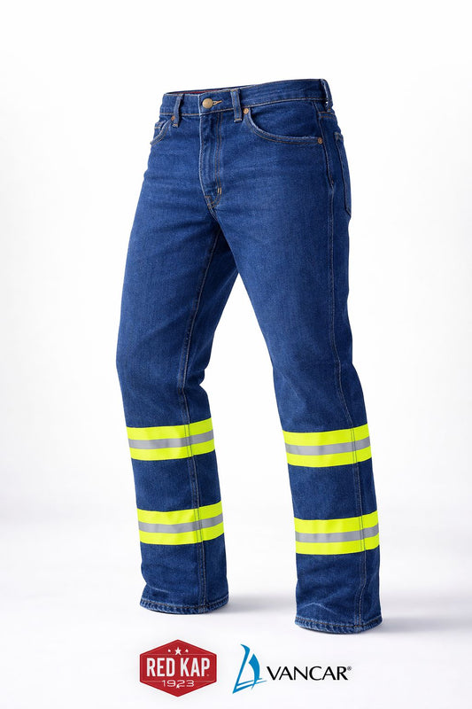 Red Kap Men's Enhanced Visibility Classic Work Jean