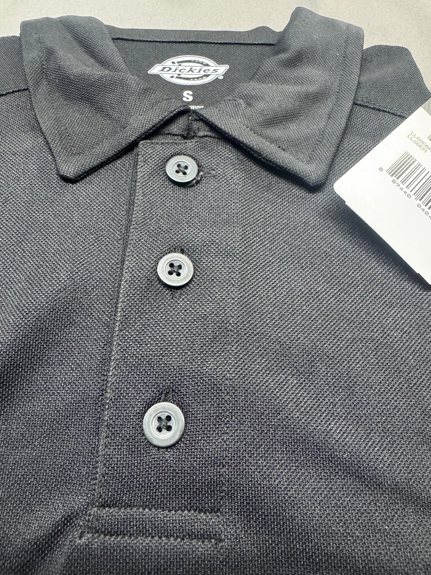 Dickies Men's Long Sleeve Polo Shirt