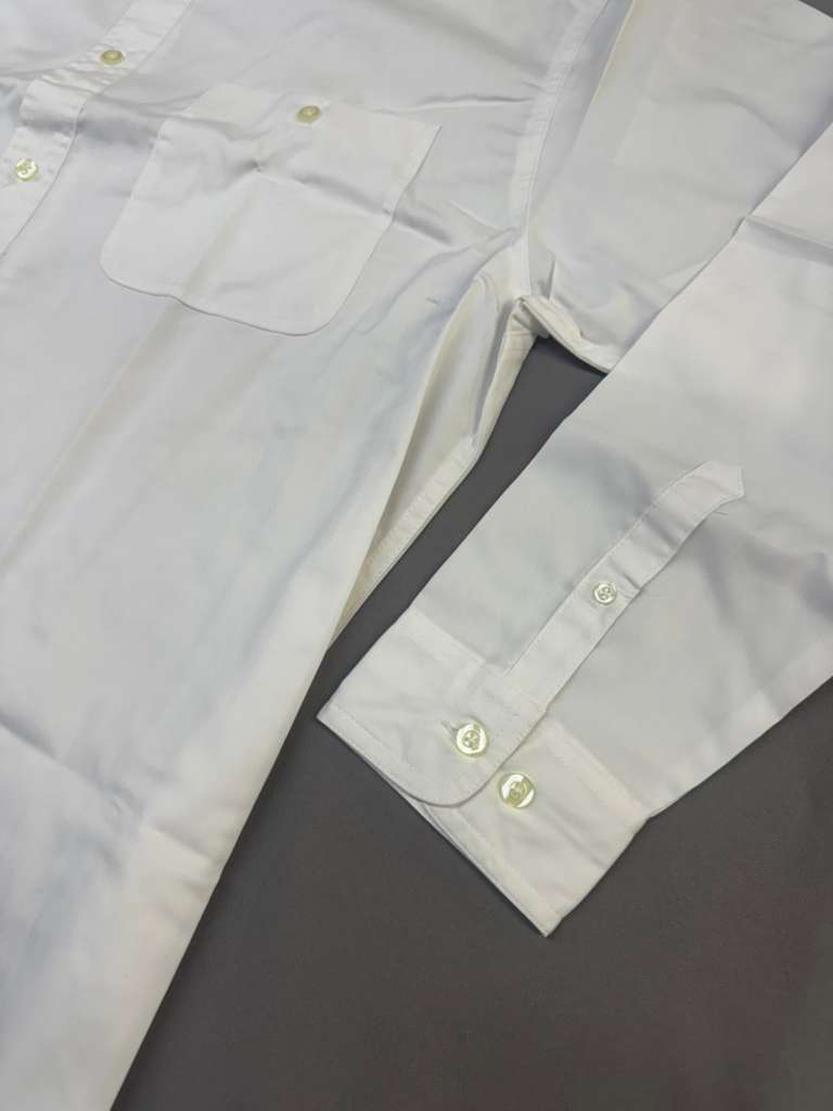 Lee Men's Performance Button Down Shirt, Long Sleeve with Left Pocket