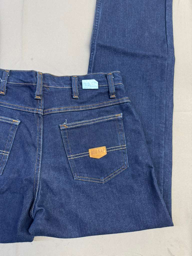 Red Kap PD90 Men's Dura-Kap Flex Work Jeans - Prewashed Indigo