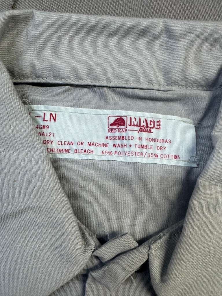 Red Kap Men's Long Sleeve Technician Shirt
