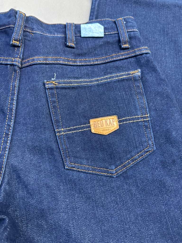 Red Kap PD90 Men's Dura-Kap Flex Work Jeans - Prewashed Indigo