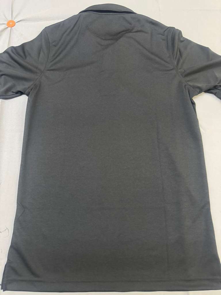 Pravi Men's Short Sleeve, Activewear Performance Polo Shirt, Black Solid