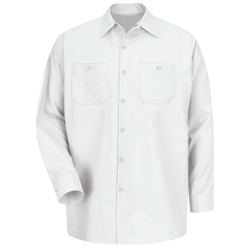 Red Kap SP14 Mens Industrial Long Sleeve Work Shirt