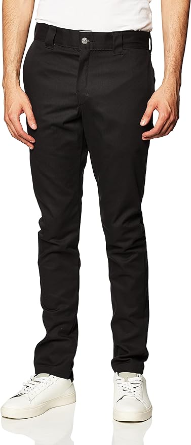 Dickies Men's Slim Skinny Fit Twill Work Pant