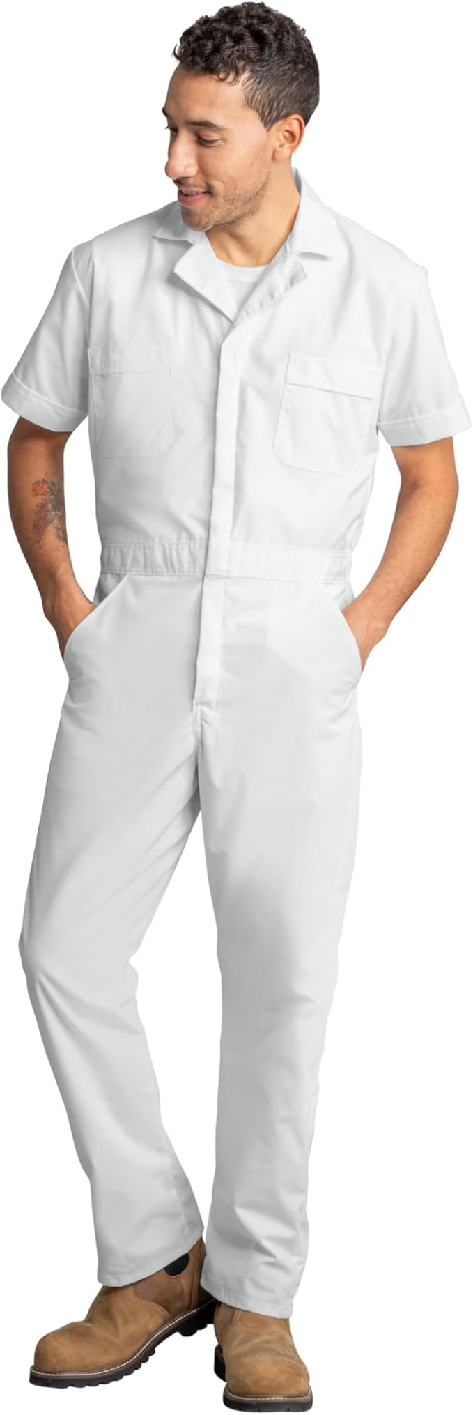Red Kap Mens Short Sleeve Coverall Speedsuit