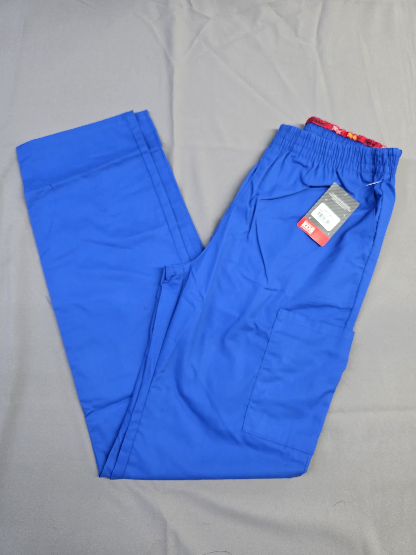 Dickies EDS Signature Scrubs for Women, Elastic Waist Pull-On Cargo Pant