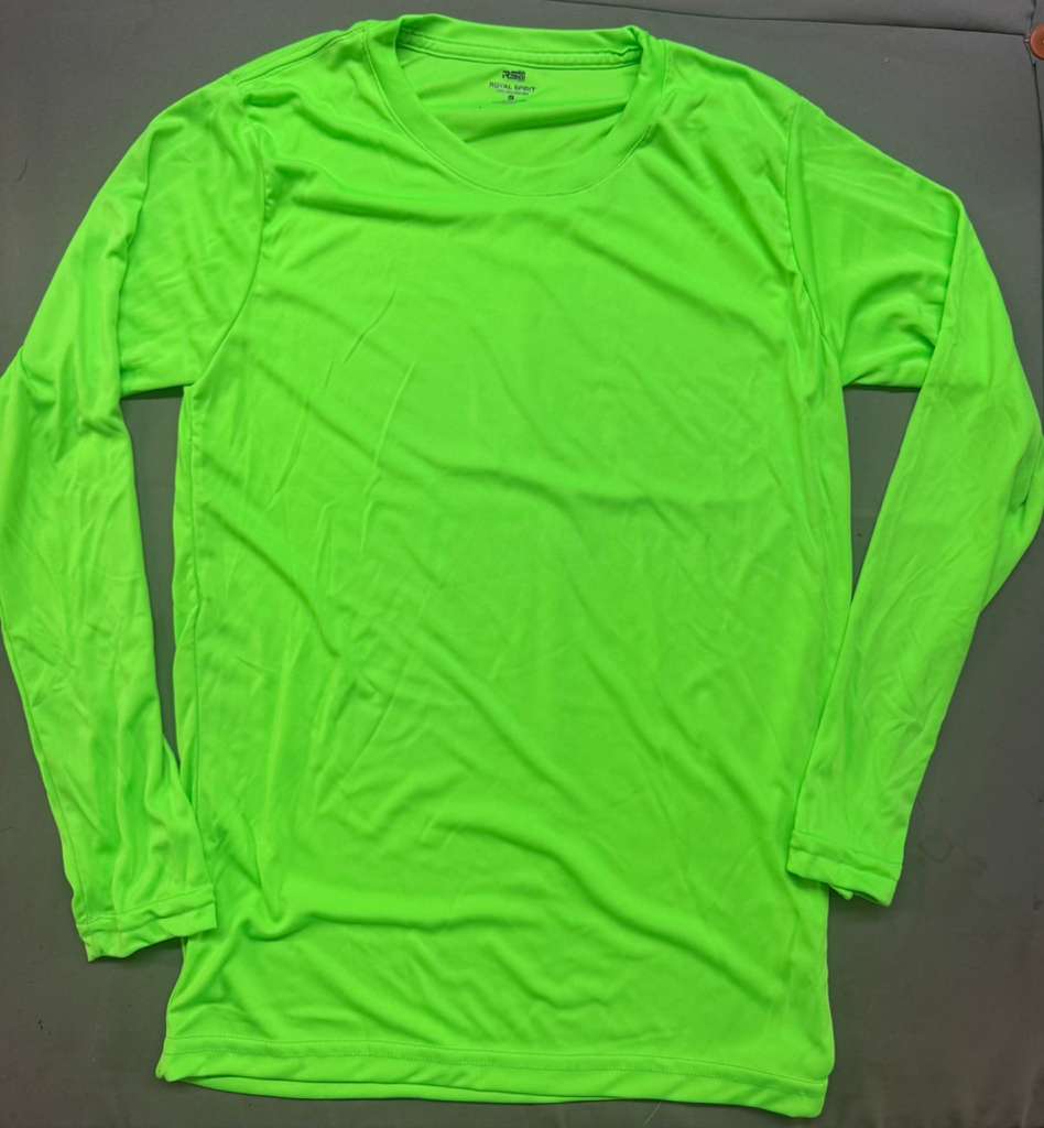 Royal Spirit EV Green Long Sleeve Work Shirts (Pack of 2)