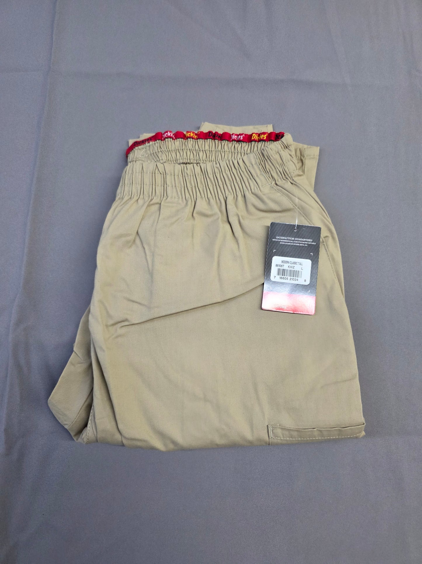 Dickies EDS Signature Scrubs for Women, Elastic Waist Pull-On Cargo Pant