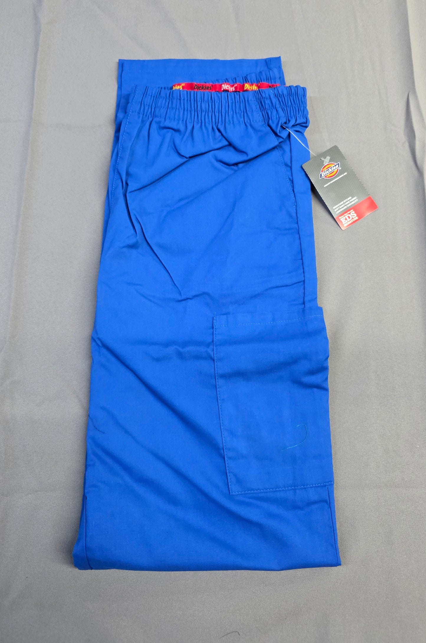 Dickies EDS Signature Scrubs for Women, Elastic Waist Pull-On Cargo Pant