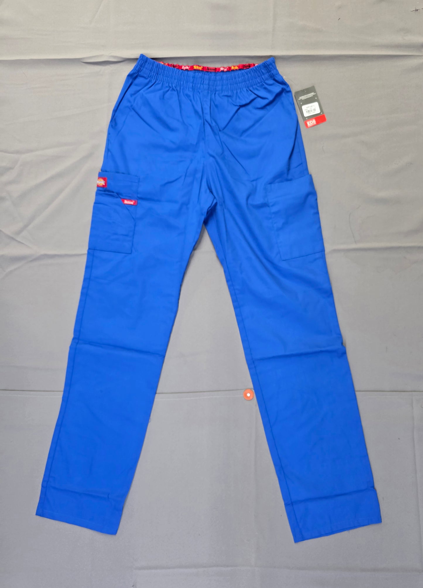 Dickies EDS Signature Scrubs for Women, Elastic Waist Pull-On Cargo Pant