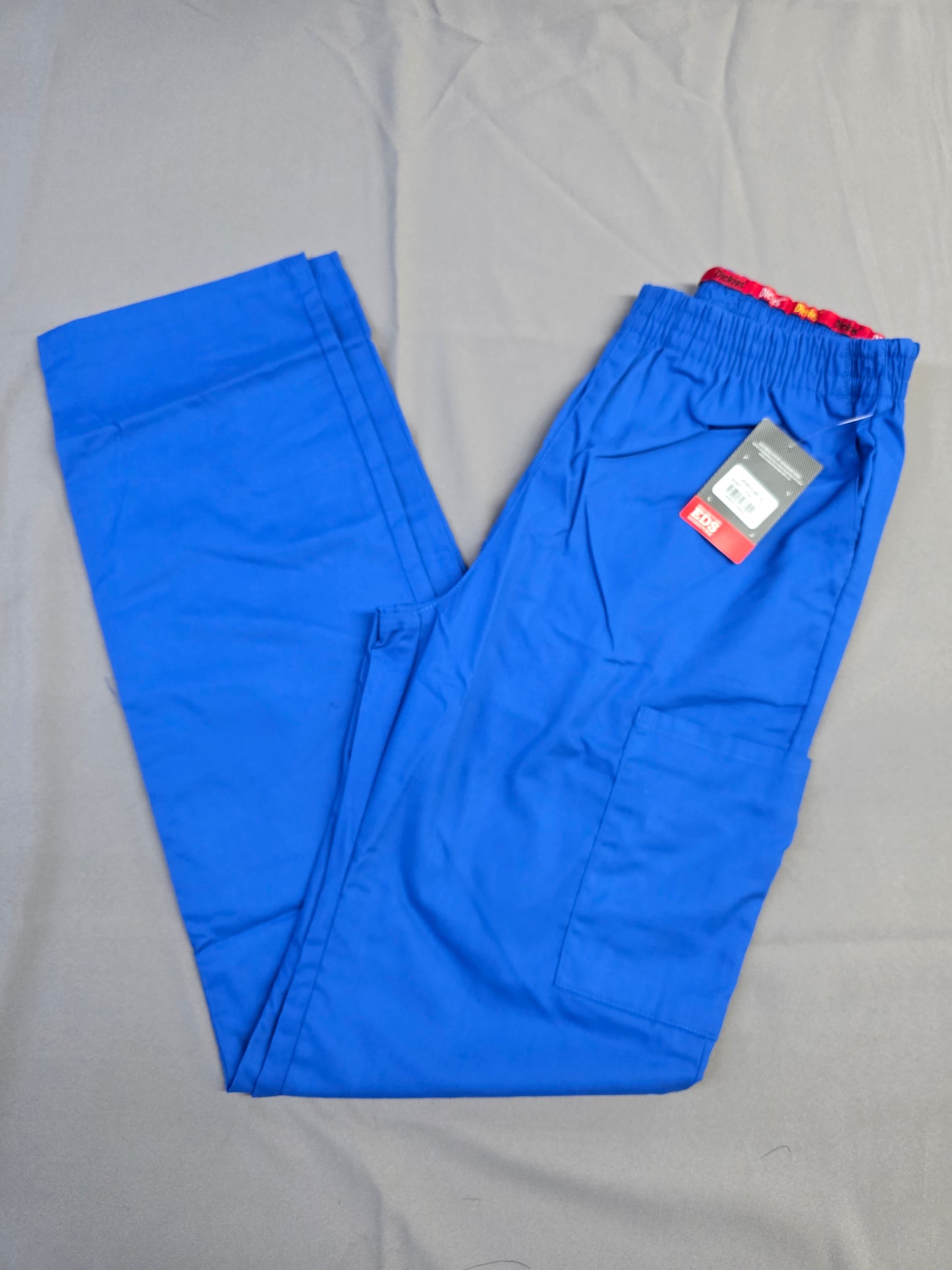 Dickies EDS Signature Scrubs for Women, Elastic Waist Pull-On Cargo Pant