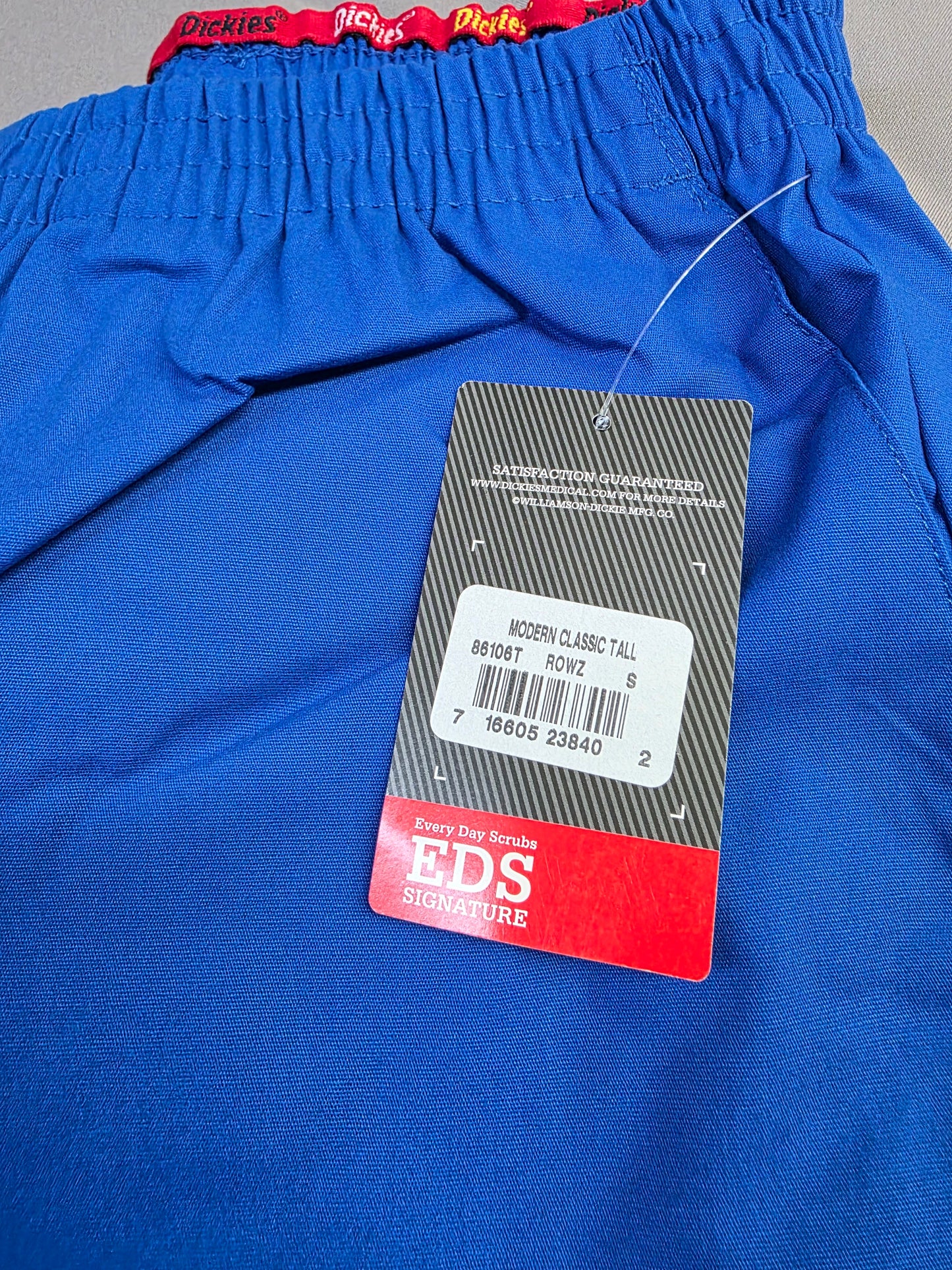 Dickies EDS Signature Scrubs for Women, Elastic Waist Pull-On Cargo Pant