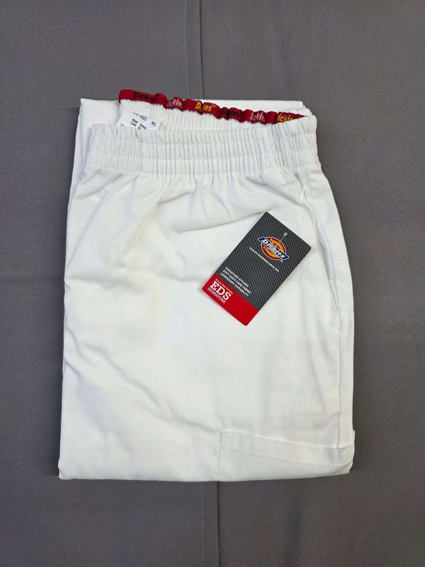 Dickies EDS Signature Scrubs for Women, Elastic Waist Pull-On Cargo Pant