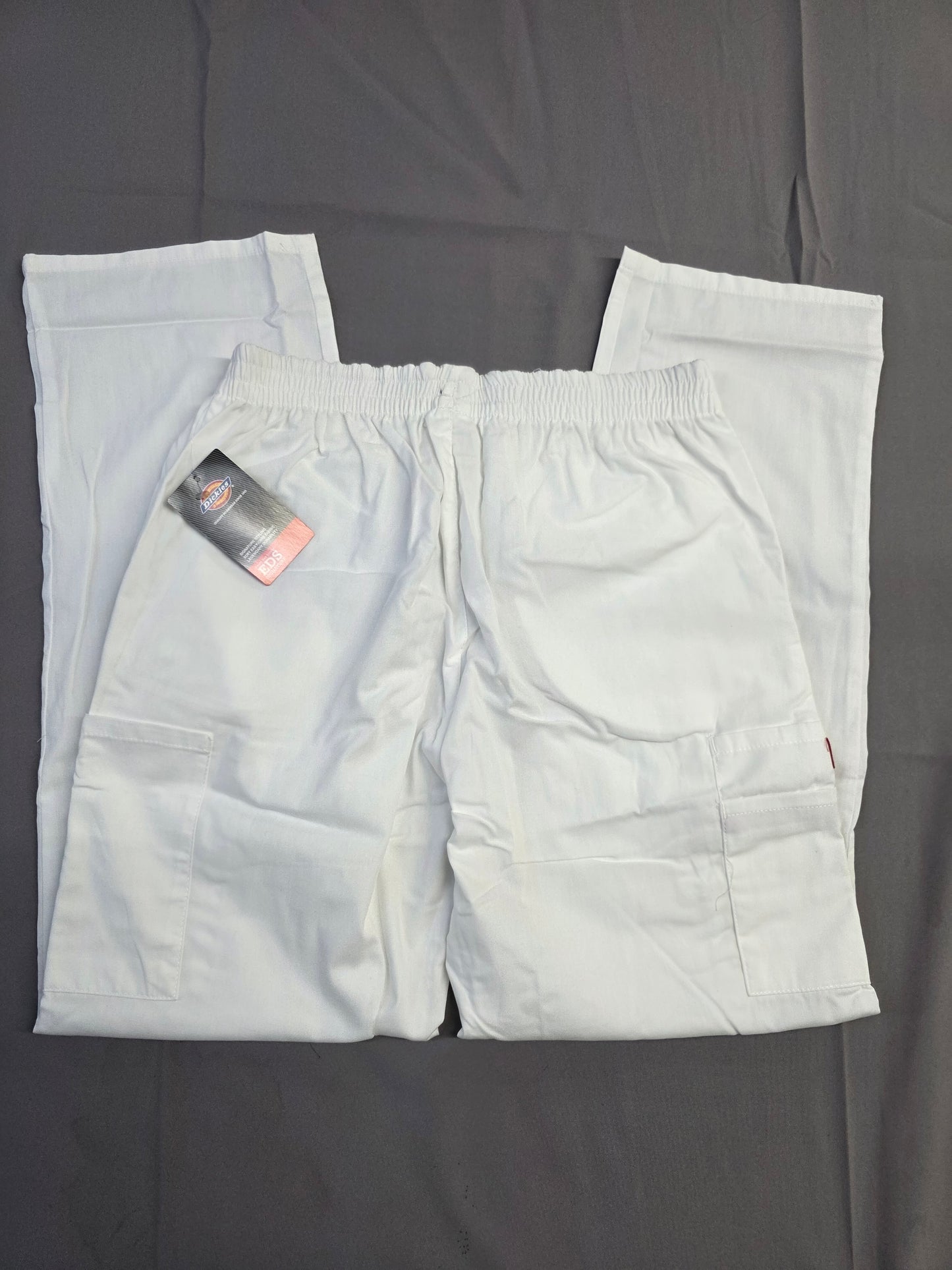 Dickies EDS Signature Scrubs for Women, Elastic Waist Pull-On Cargo Pant