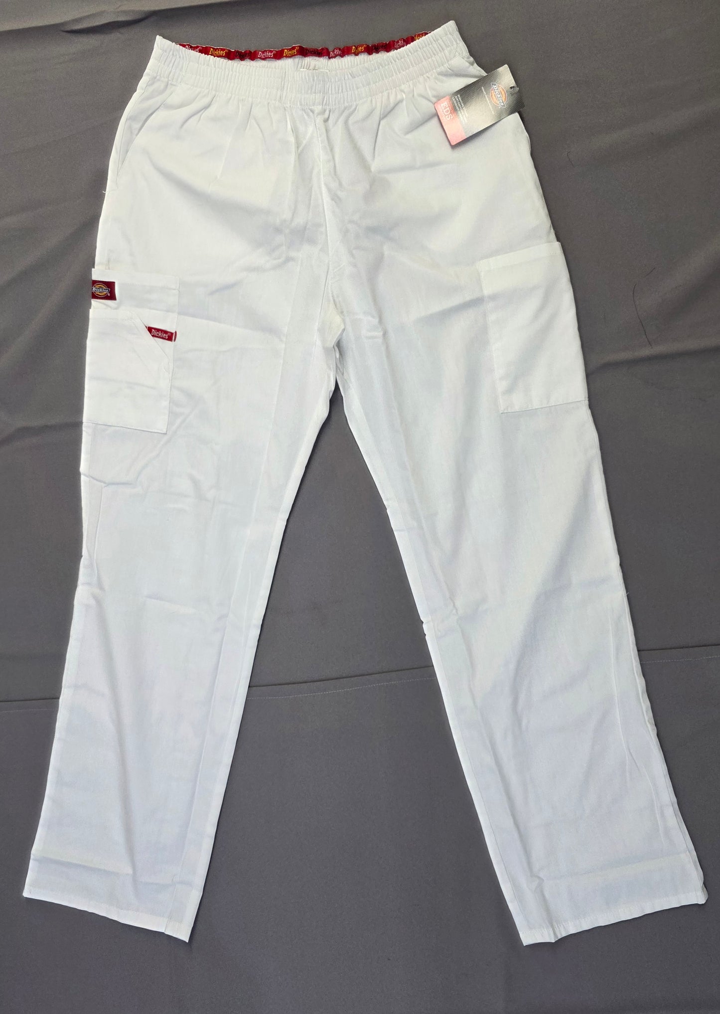 Dickies EDS Signature Scrubs for Women, Elastic Waist Pull-On Cargo Pant