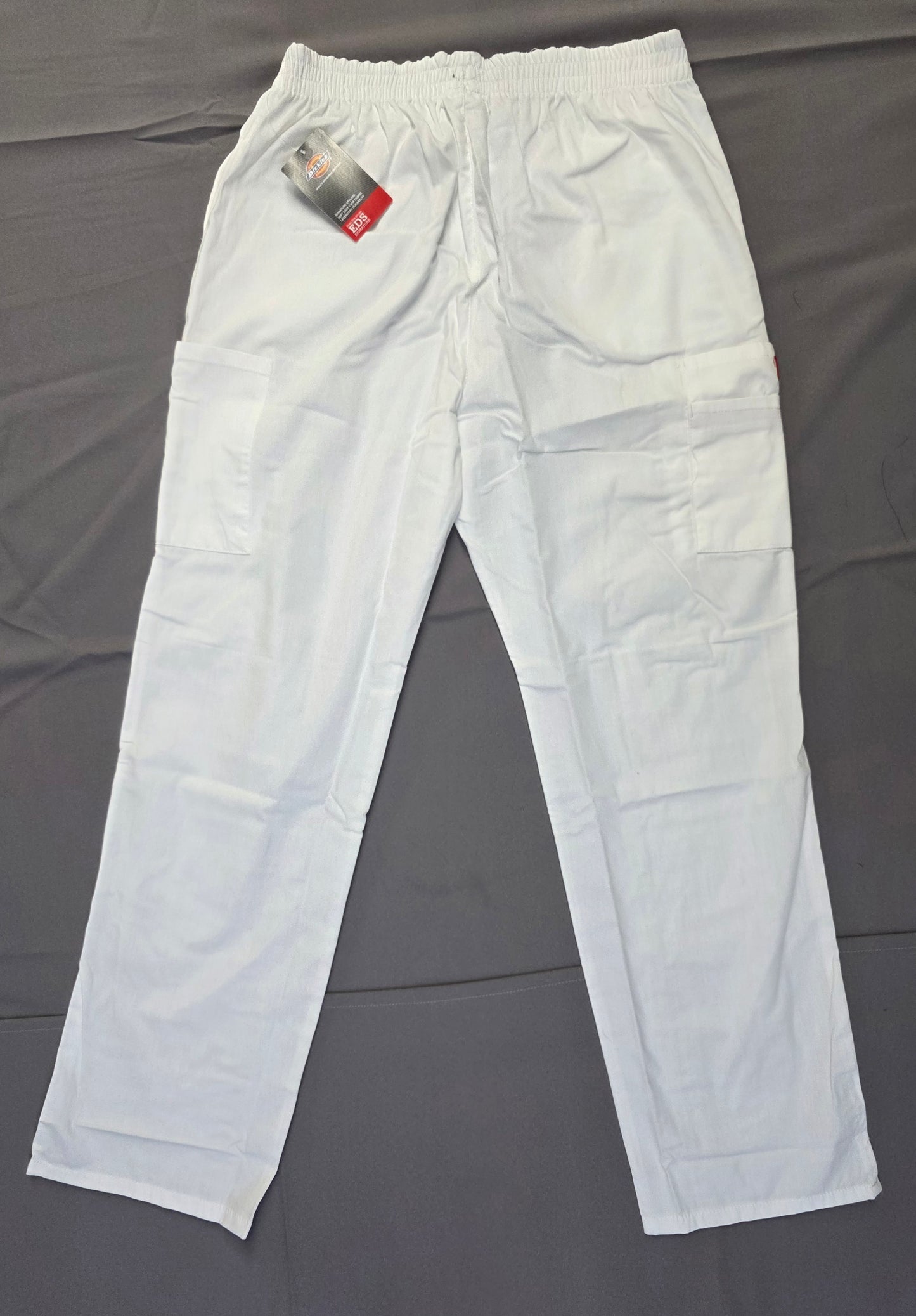 Dickies EDS Signature Scrubs for Women, Elastic Waist Pull-On Cargo Pant