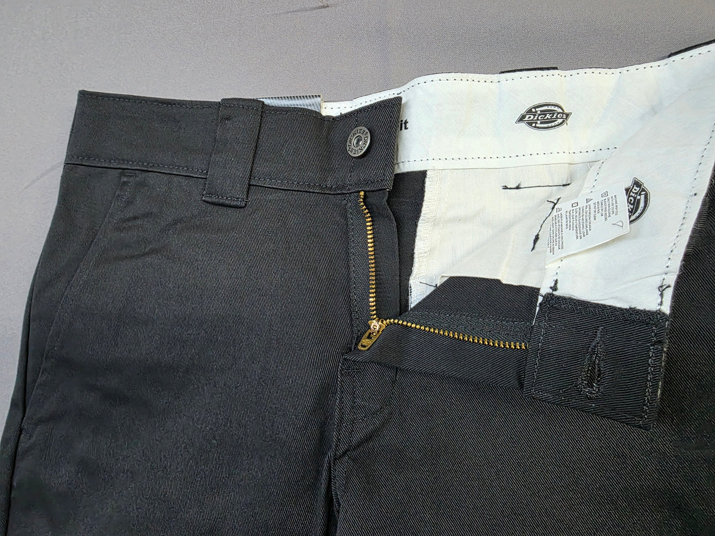 Dickies Men's Slim Skinny Fit Twill Work Pant