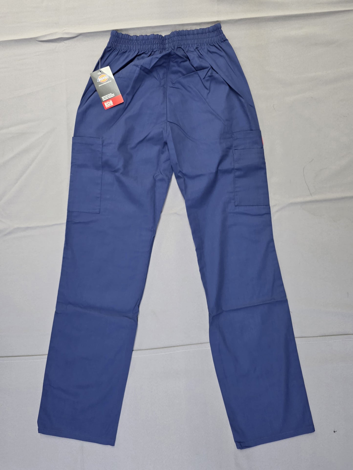 Dickies EDS Signature Scrubs for Women, Elastic Waist Pull-On Cargo Pant