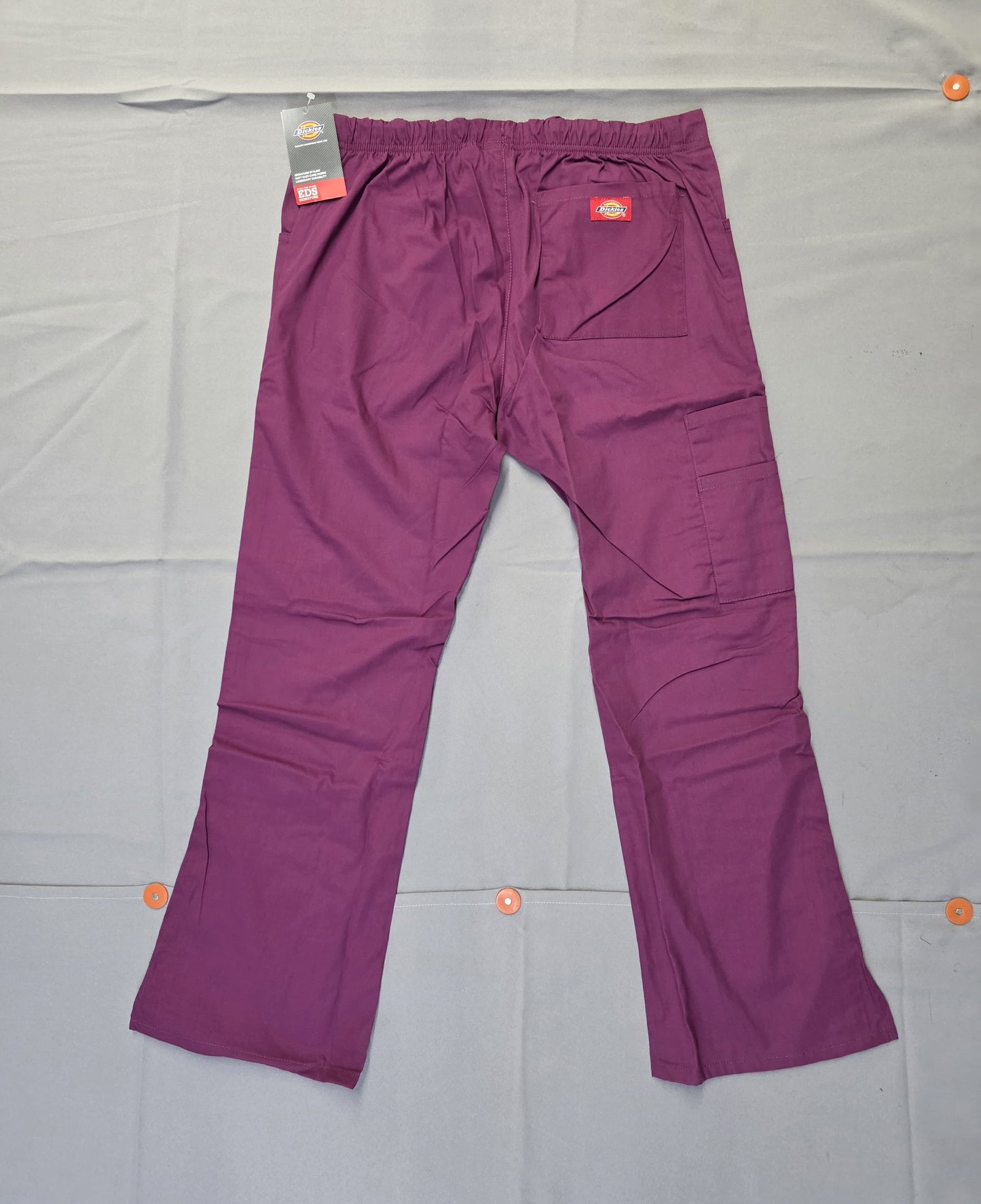 Dickies EDS Signature Scrubs for Women, Elastic Waist Pull-On Cargo Pant