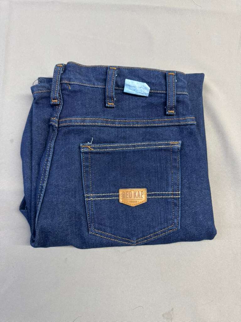 Red Kap PD90 Men's Dura-Kap Flex Work Jeans - Prewashed Indigo