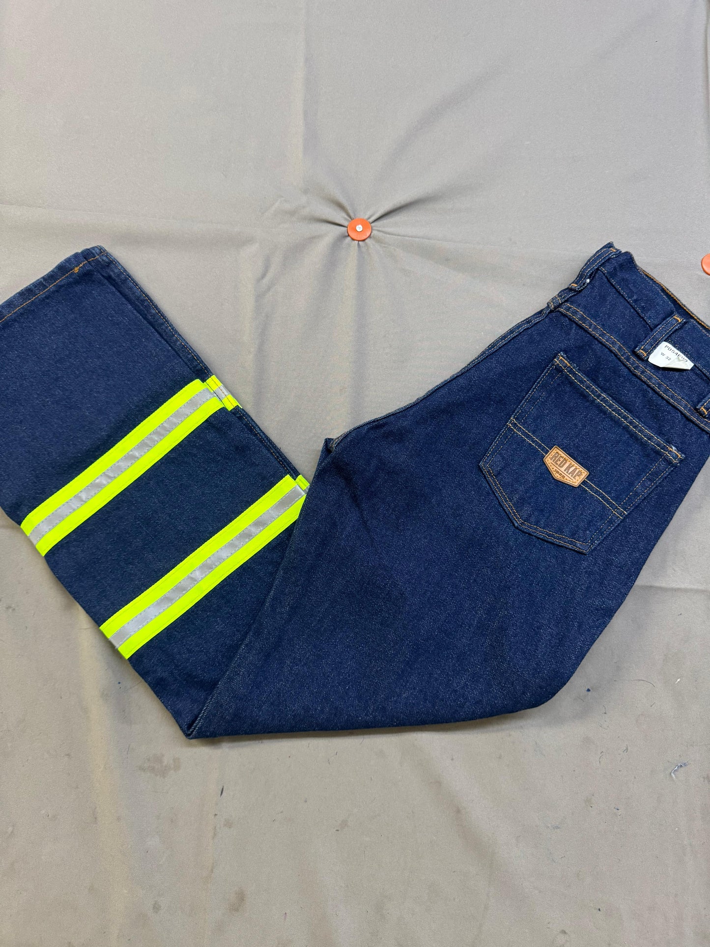 Red Kap Men's Enhanced Visibility Classic Work Jean