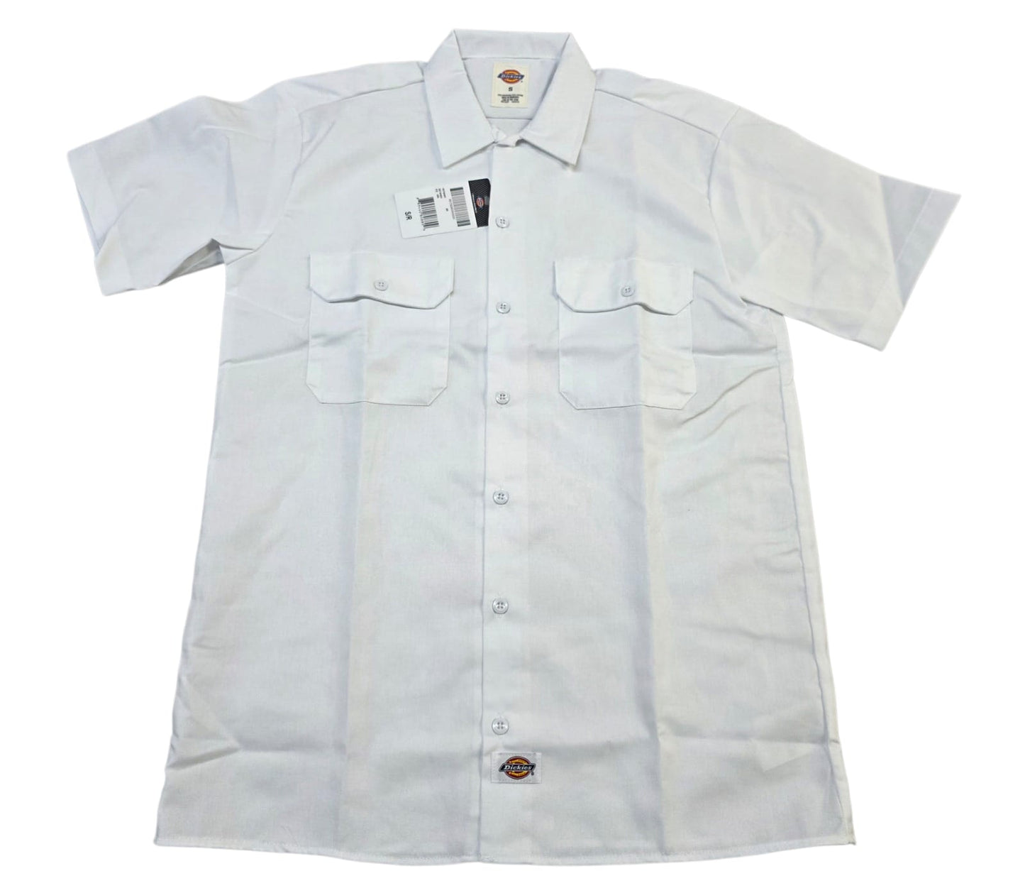 Dickies Men’s Short Sleeve Durable Twill Button Down Work Shirt
