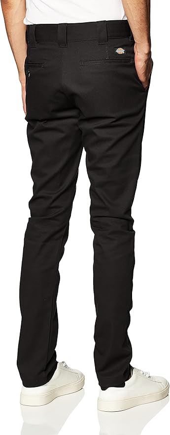 Dickies Men's Slim Skinny Fit Twill Work Pant
