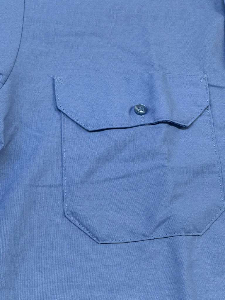 Red Kap SP60 Men's Solid Dress Uniform Shirt, Short Sleeve