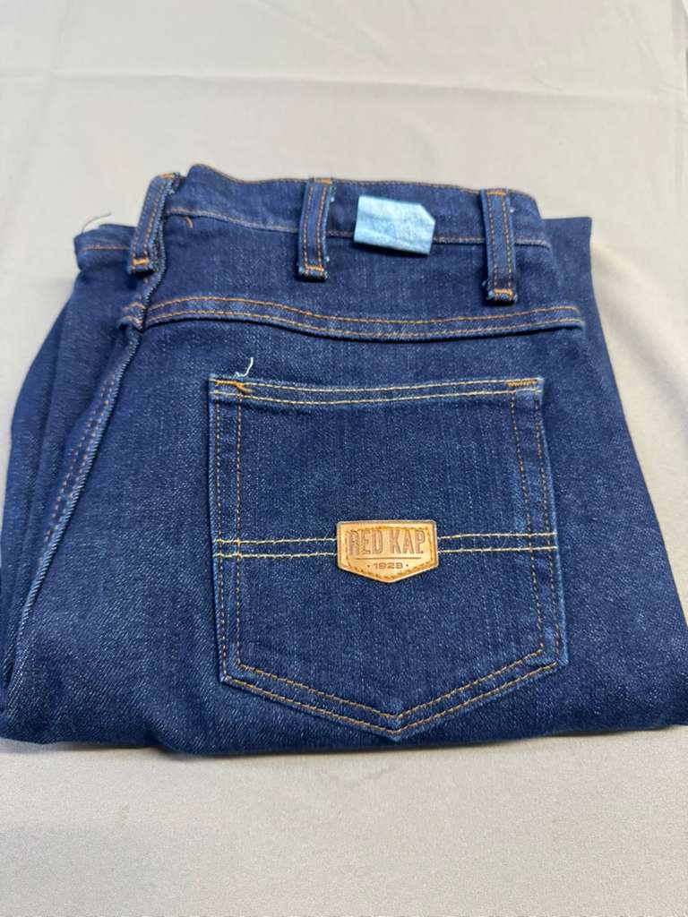 Red Kap PD90 Men's Dura-Kap Flex Work Jeans - Prewashed Indigo