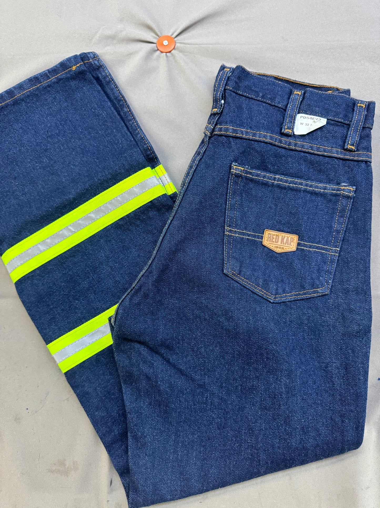 Red Kap Men's Enhanced Visibility Classic Work Jean