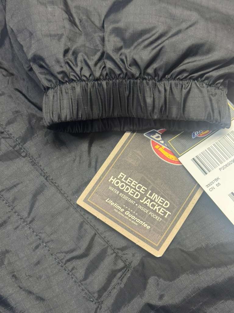 Dickies Men's Fleece Lined Hooded Jacket
