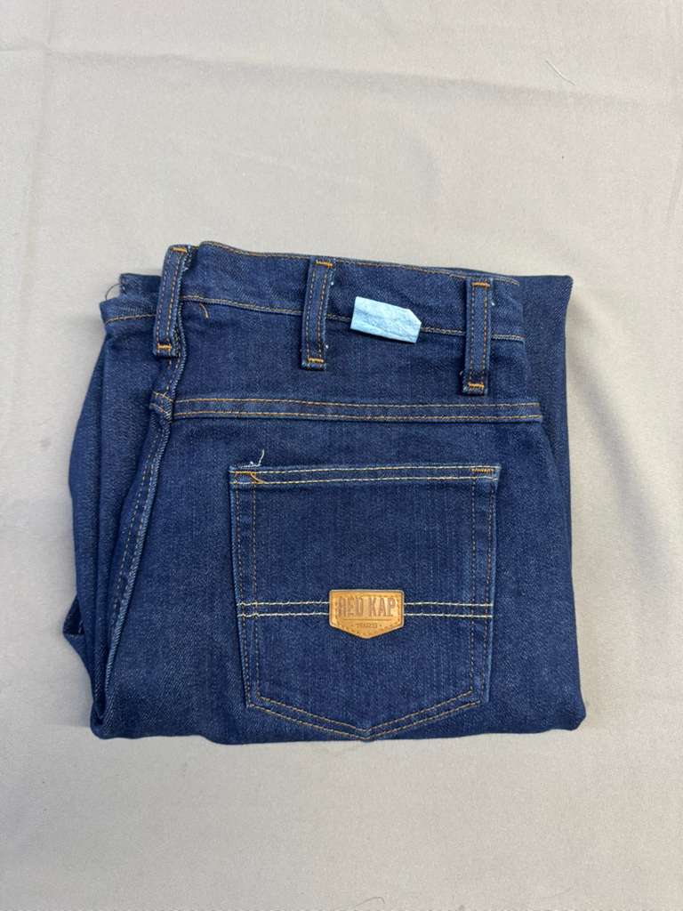 Red Kap PD90 Men's Dura-Kap Flex Work Jeans - Prewashed Indigo