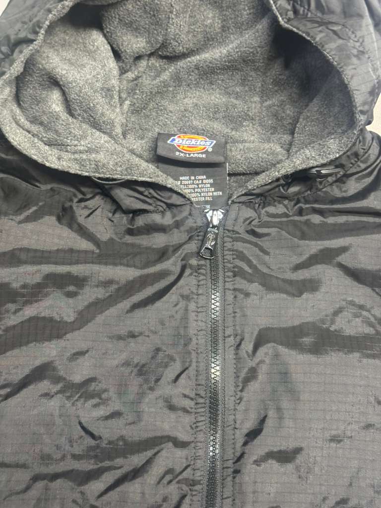 Dickies Men's Fleece Lined Hooded Jacket