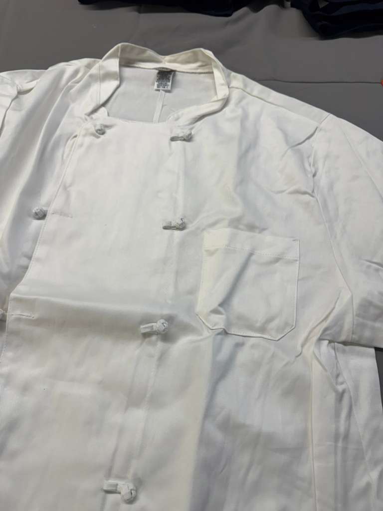 Chef Designs Men's Original Eight Knot Button Coat Chef Jacket