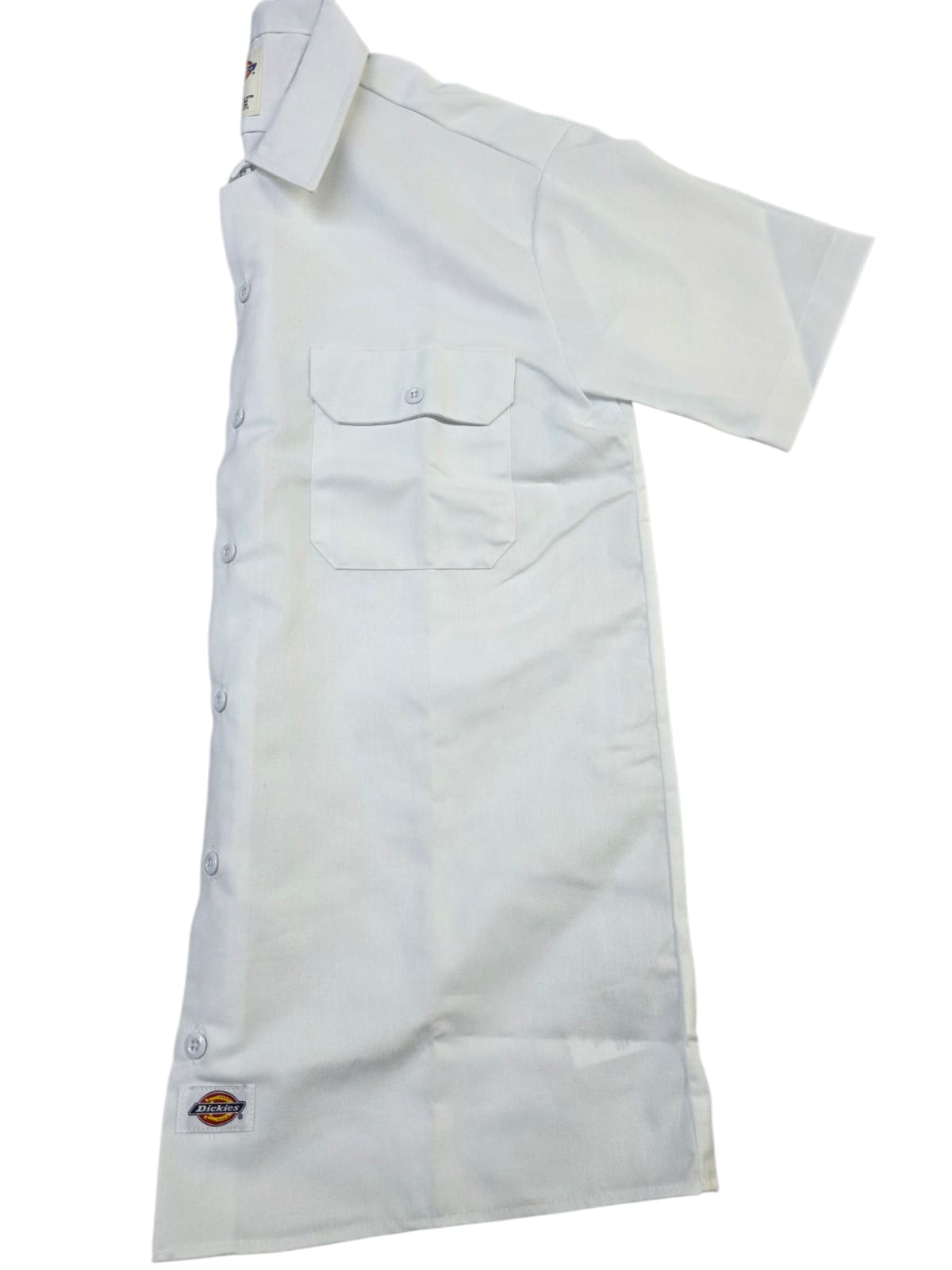 Dickies Men’s Short Sleeve Durable Twill Button Down Work Shirt