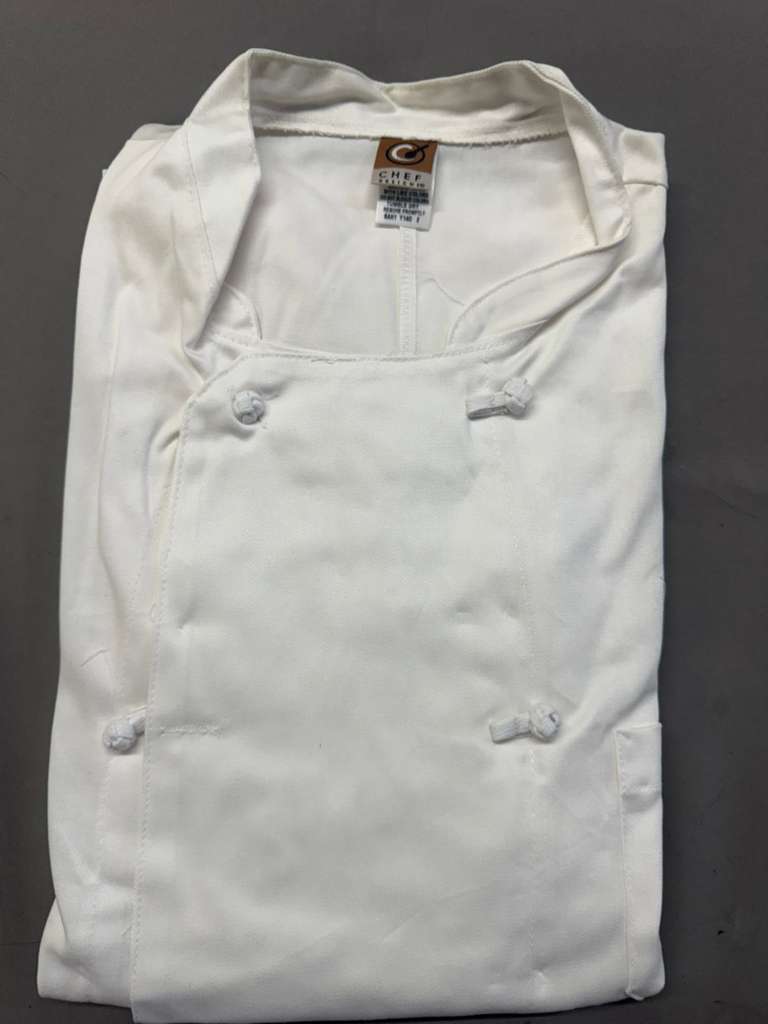 Chef Designs Men's Original Eight Knot Button Coat Chef Jacket