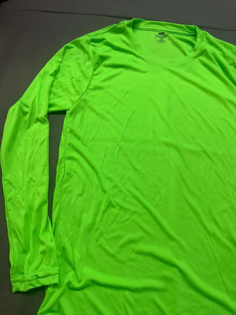 Royal Spirit EV Green Long Sleeve Work Shirts (Pack of 2)
