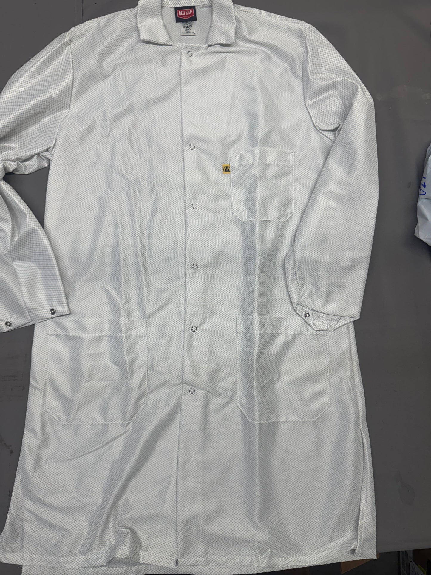 Red Kap Men's ESD Anti Stat Tech Coat