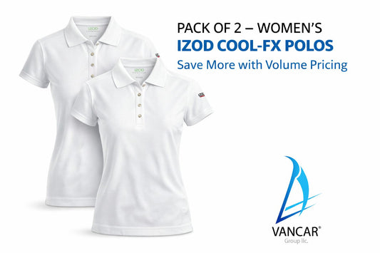 IZOD Cool-Fx Series Womens Short-Sleeve Polo Shirt (Pack of 2)