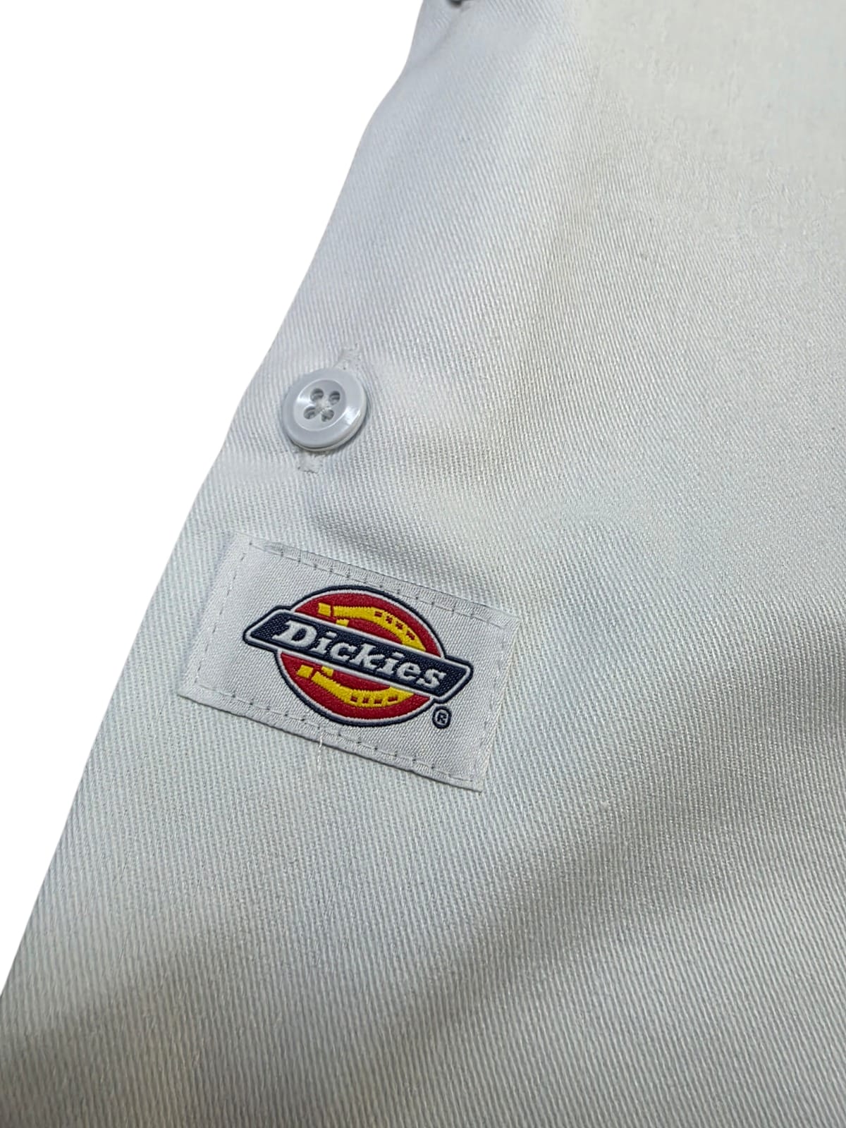 Dickies Men’s Short Sleeve Durable Twill Button Down Work Shirt