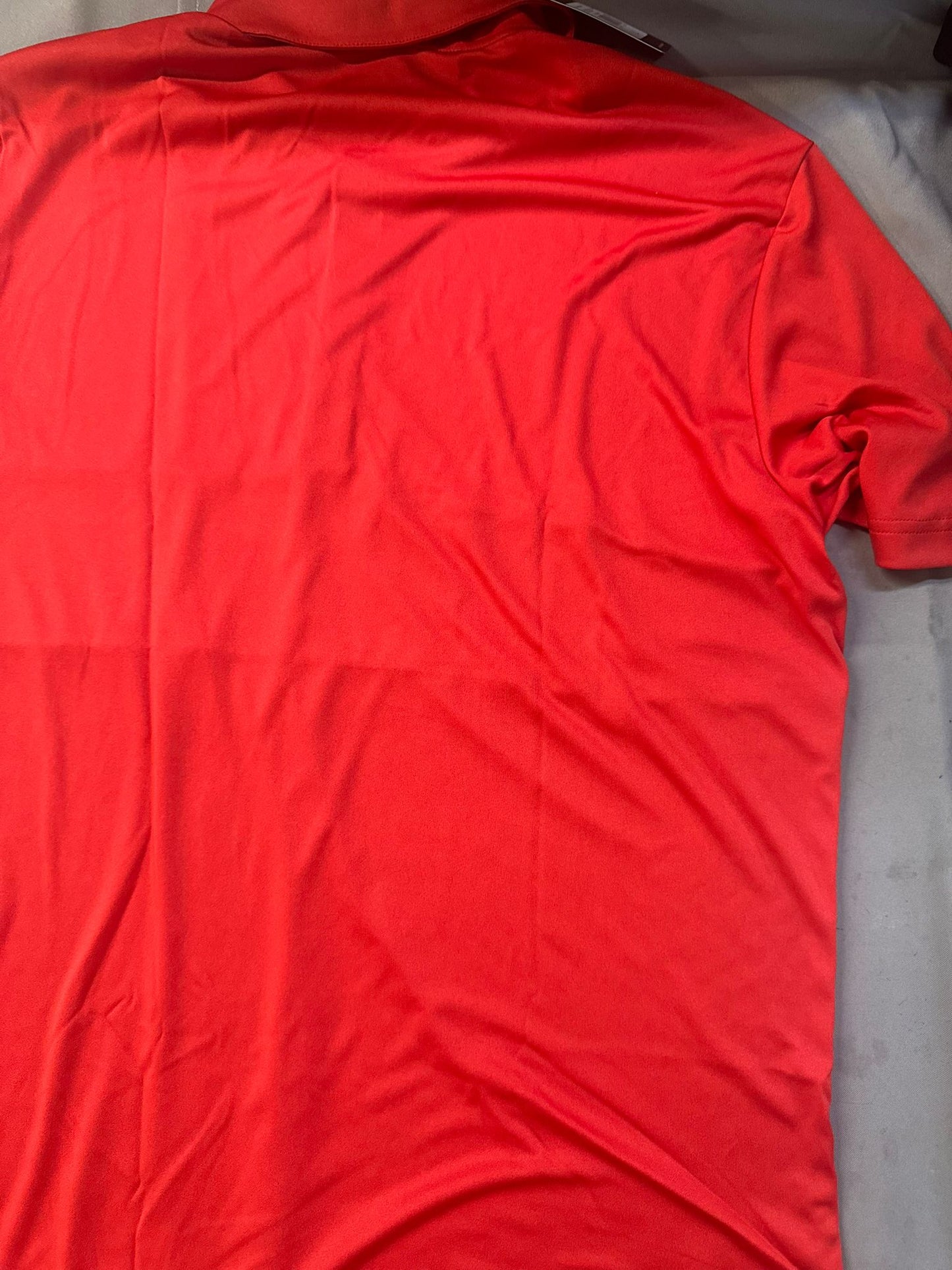 adidas Men's Merch Block Sport Shirt (A236) Red/Grey