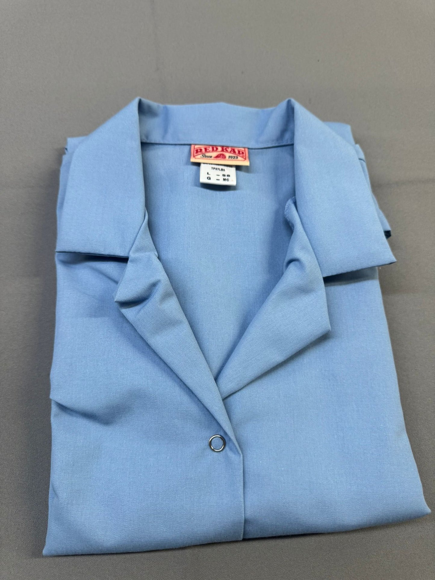 Red Kap Womens Gripper Front Short Sleeve Tunic