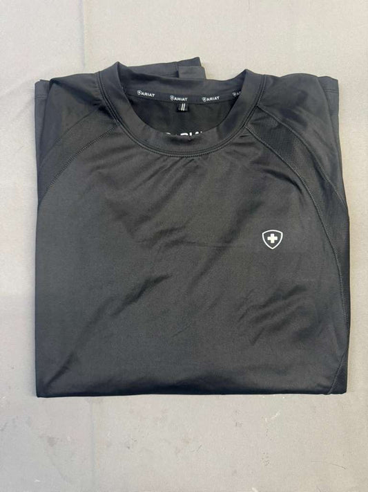 Ariat Men's Performance Long Sleeve Black T-Shirt