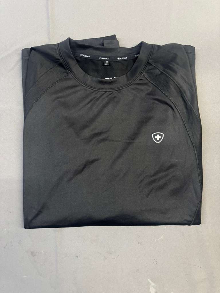 Ariat Men's Performance Long Sleeve Black T-Shirt