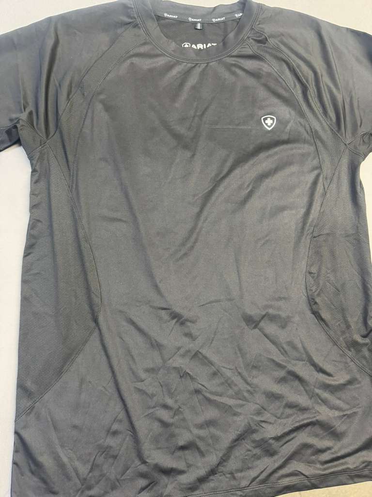 Ariat Men's Performance Long Sleeve Black T-Shirt